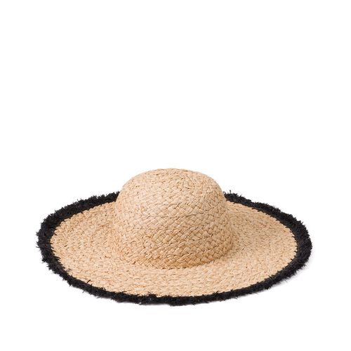 Cappello Bordi Con Frange Nere - la redoute collections - Modalova