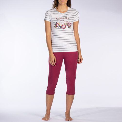 Pigiama Capri In Jersey Boum Donna Taglie S - melissa brown - Modalova