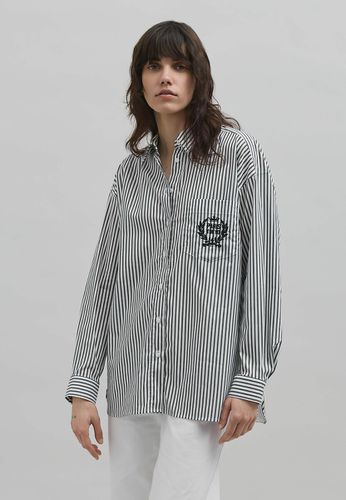 Camicia a righe oversize a maniche lunghe - IKKS - Modalova