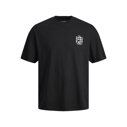 T-shirt Girocollo Con Logo Uomo Taglie S - jack & jones - Modalova