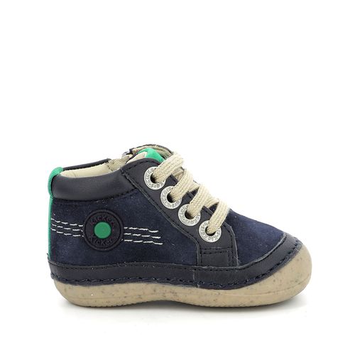 Stivaletti Con Lacci In Pelle Sonistreet Bambina Taglie 19 - kickers - Modalova