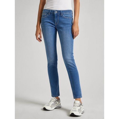 Jeans Skinny, Vita Bassa Donna Taglie W27 L30 (US) - 40 (IT) - pepe jeans - Modalova
