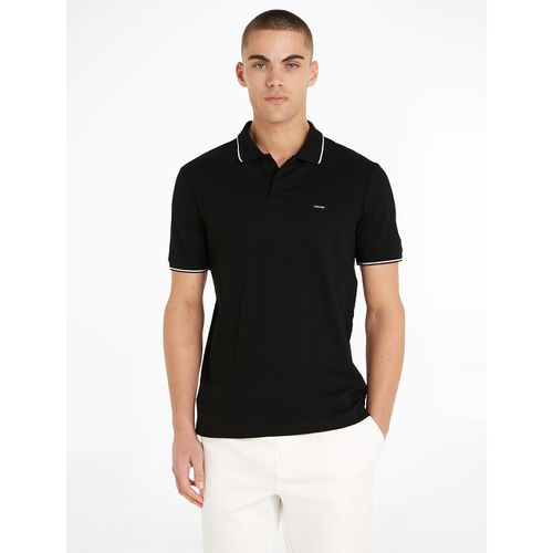 Polo Maniche Corte Piqué Uomo Taglie S - calvin klein - Modalova