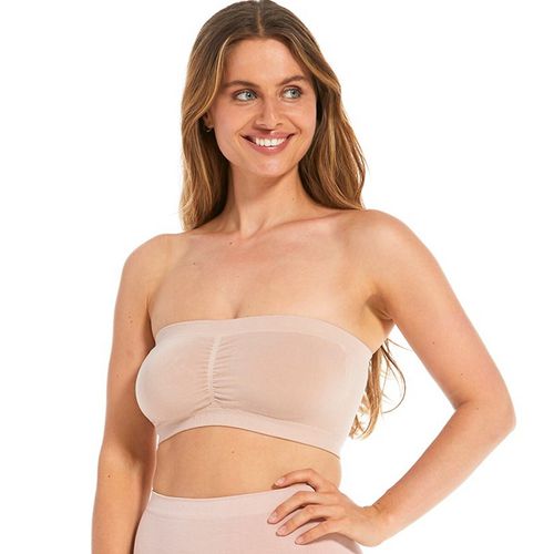 Reggiseno A Fascia Push-up, A Maggioranza Bambù Donna Taglie M - magic bodyfashion - Modalova