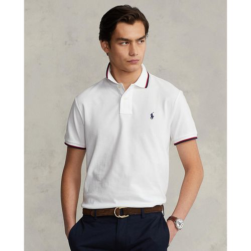 Polo Dritta Custom Fit In Maglia Piqué Uomo Taglie S - polo ralph lauren - Modalova