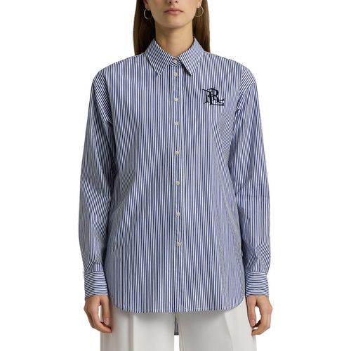 Camicia A Righe Kotta Donna Taglie S - lauren ralph lauren - Modalova