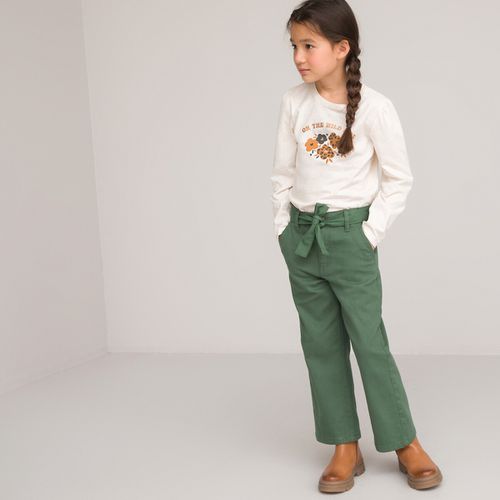 Pantaloni Cargo 3-14 Anni Bambina Taglie 6 anni - 114 cm - la redoute collections - Modalova