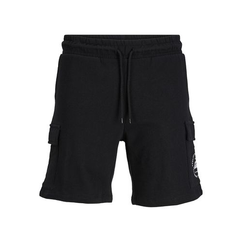 Shorts In Felpa Cargo Uomo Taglie L - jack & jones - Modalova