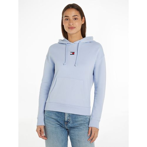 Felpa Con Cappuccio Fantasia Davanti Donna Taglie L - tommy jeans - Modalova