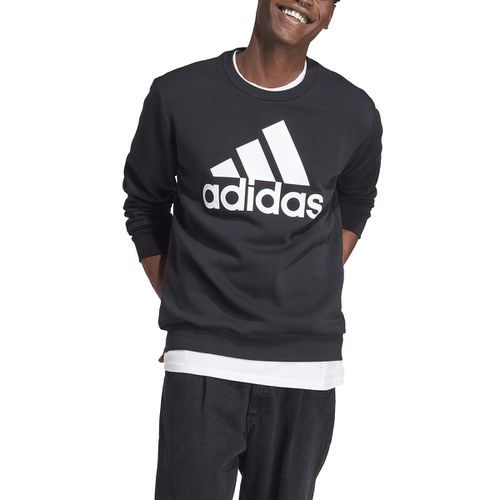 Felpa Maxi Logo Essentials Uomo Taglie S - adidas sportswear - Modalova