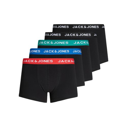 Confezione da 5 boxer tinta unita Jachuey - JACK & JONES - Modalova