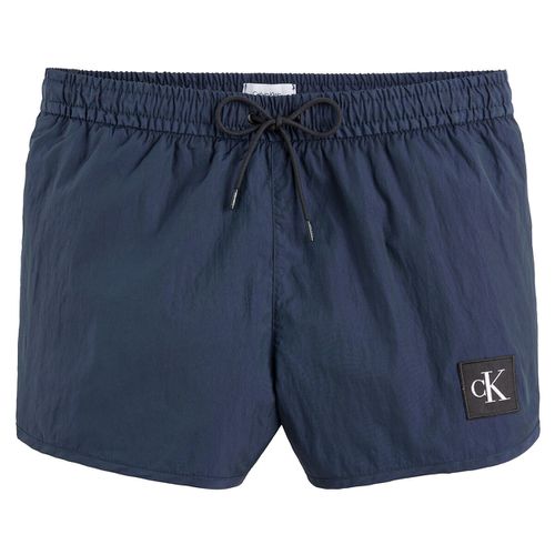 Shorts Da Bagno Logo Sulla Coscia - calvin klein - Modalova