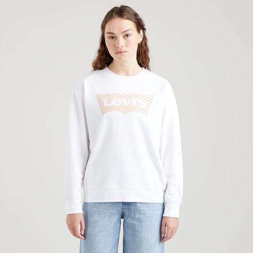 Felpa Scollo Rotondo, Logo Davanti Donna Taglie S - levi's - Modalova