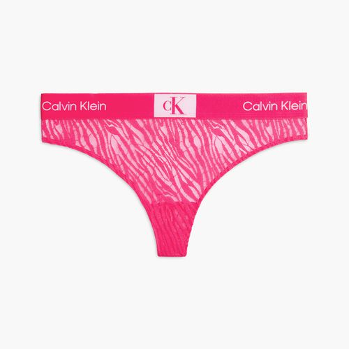 String Animal Lace Donna Taglie XL - calvin klein underwear - Modalova