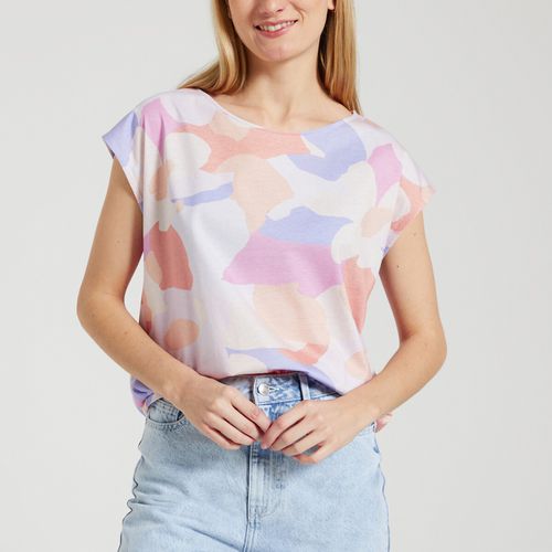 T-shirt Stampa Multicolore Pastello Kalabs Matisse Donna Taglie 0(XS) - des petits hauts - Modalova