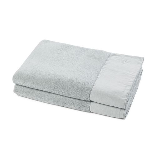 Confezione Da 2 Asciugamani Da Toilette Cotone Bio, Helmae Taglie 50 x 100 cm - am.pm - Modalova