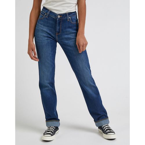 Jeans Dritto Marion Straight, Vita Semi-alta Donna Taglie W33 L31 (US) - 46 (IT) - lee - Modalova