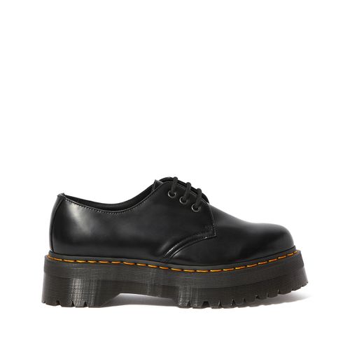 Derby In Pelle Con Plateau 1461 Quad Donna Taglie 36 - dr. martens - Modalova