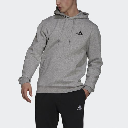 Felpa Con Cappuccio Piccolo Logo Uomo Taglie XS - adidas sportswear - Modalova