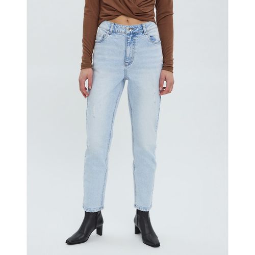 Jeans Straight, Vita Alta Donna Taglie W25 L32 (US) - 38 (IT) - vero moda - Modalova