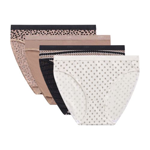 Confezione da 4 slip in cotone Pocket - DIM - Modalova