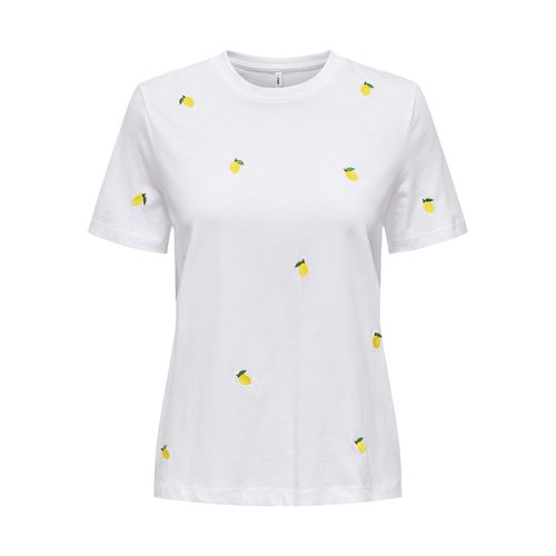 T-shirt Maniche Corte Con Stampa Donna Taglie 3XL - only tall - Modalova