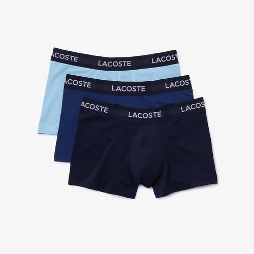 Confezione Da 3 Boxer Tinta Unita Uomo Taglie XL - lacoste - Modalova