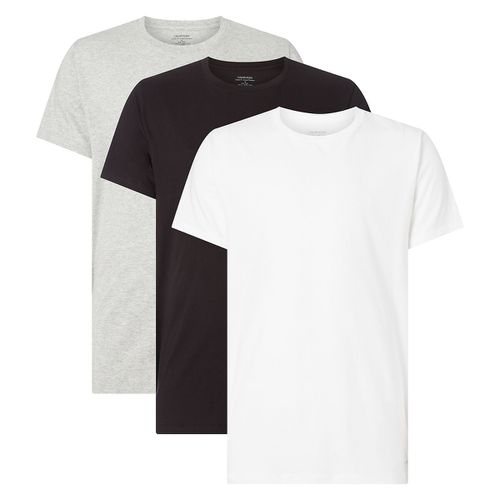 Confezione Da 3 T-shirt Tinta Unita Uomo Taglie L - calvin klein underwear - Modalova