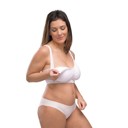 Reggiseno Imbottito Premaman E Allattamento Donna Taglie M - carriwell - Modalova