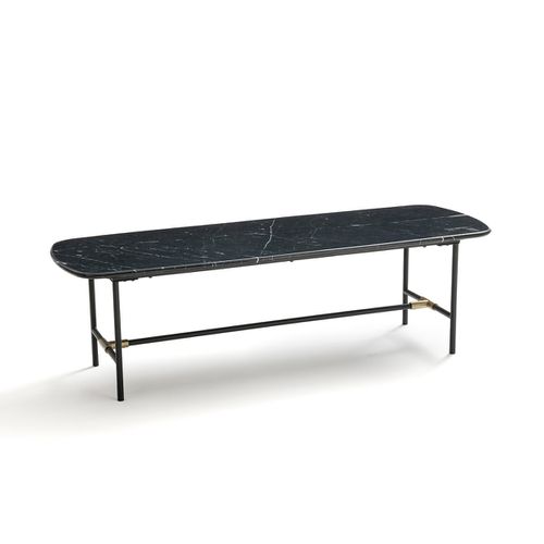 Tavolino con piano in marmo, Botello - LA REDOUTE INTERIEURS - Modalova