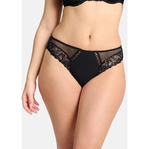 Slip in pizzo e rete Sensation - SANS COMPLEXE - Modalova