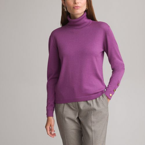 Pull A Collo Alto, Maglia Fine, Misto Lana Donna Taglie 34/36 (FR) - 38/40 (IT) - anne weyburn - Modalova