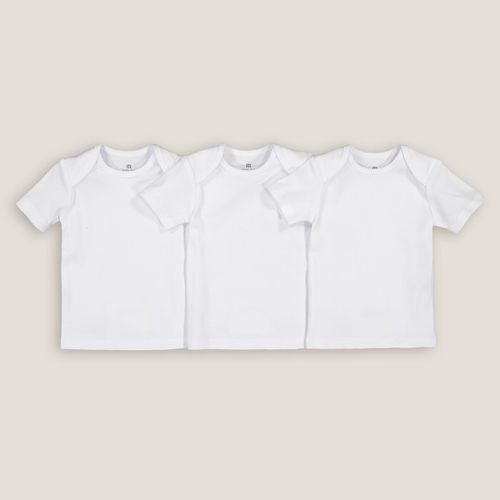 Confezione da 3 t-shirt cotone bio 0 mesi-3 anni - LA REDOUTE COLLECTIONS - Modalova