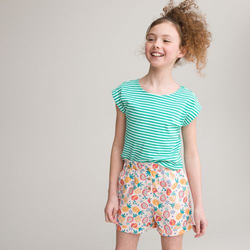 Shorts Con Stampa Di Frutta Bambina Taglie 6 anni - 114 cm - la redoute collections - Modalova