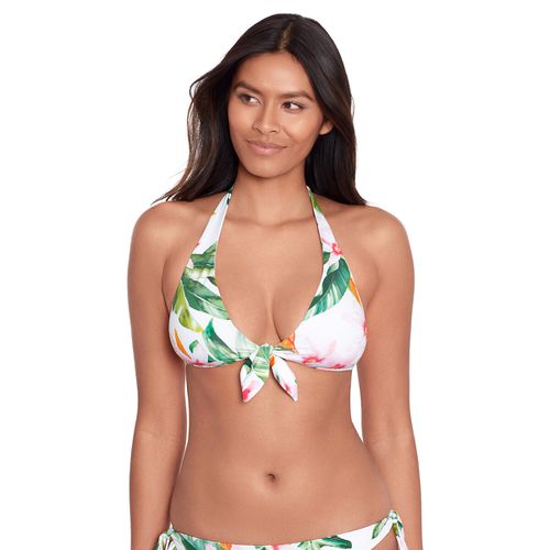 Reggiseno per bikini triangolo Watercolor Tropical Floral - LAUREN RALPH LAUREN - Modalova