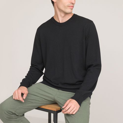 Pull Girocollo, In Pura Lana Merino Uomo Taglie S - la redoute collections - Modalova