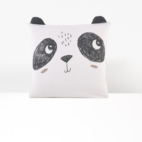 Federa Per Guanciale Cotone, Panda Mania Taglie 63 x 63 cm - la redoute interieurs - Modalova