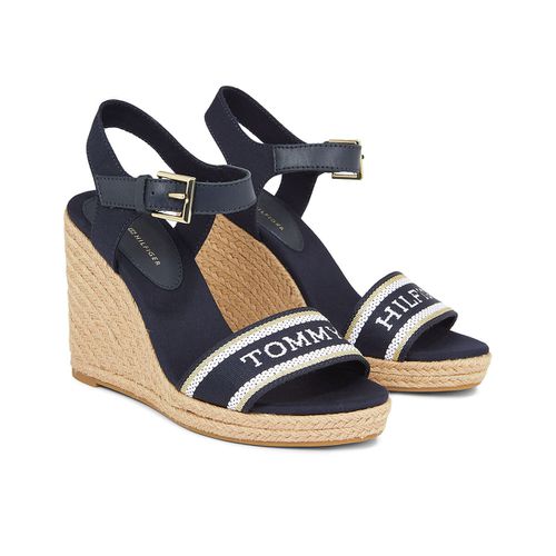 Sandali con zeppa Webbing - TOMMY HILFIGER - Modalova