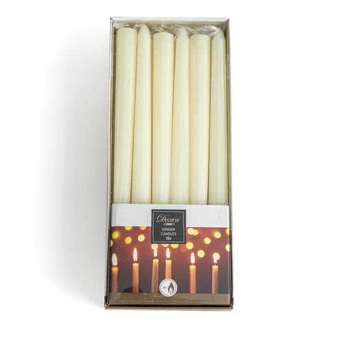 Confezione da 12 candele lisce H25 cm, Caspar - LA REDOUTE INTERIEURS - Modalova