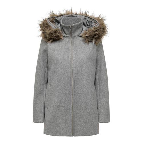 Cappotto Con Cappuccio, Collo Alto Donna Taglie S - only petite - Modalova