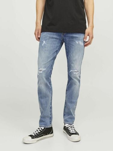 Jeans Slim Glenn Strappati Uomo Taglie W31 L32 (US) - 44 (IT) - jack & jones - Modalova