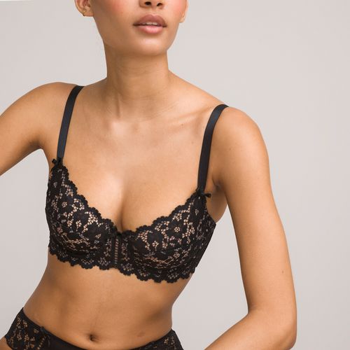 Reggiseno Imbottito, In Pizzo Donna Taglie 3 E - la redoute collections - Modalova