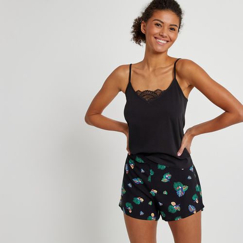 Pigiama Corto, Con Shorts Motivo Tucano Donna Taglie 38 - la redoute collections - Modalova