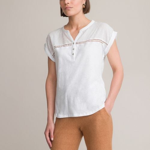 T-shirt di puro cotone fiammato - ANNE WEYBURN - Modalova