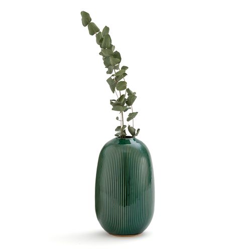 Vaso in ceramica H.26 cm, Estria - LA REDOUTE INTERIEURS - Modalova