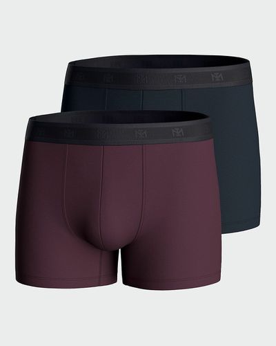 Confezione Da 2 Boxer Tinta Unita Uomo Taglie M - impetus - Modalova