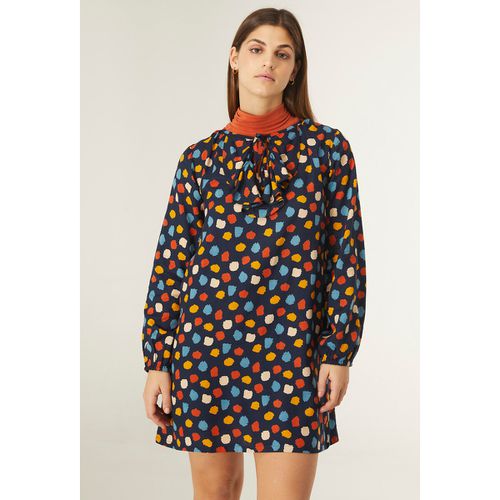 Abito Con Stampa A Pois Multicolori Donna Taglie M - compania fantastica - Modalova