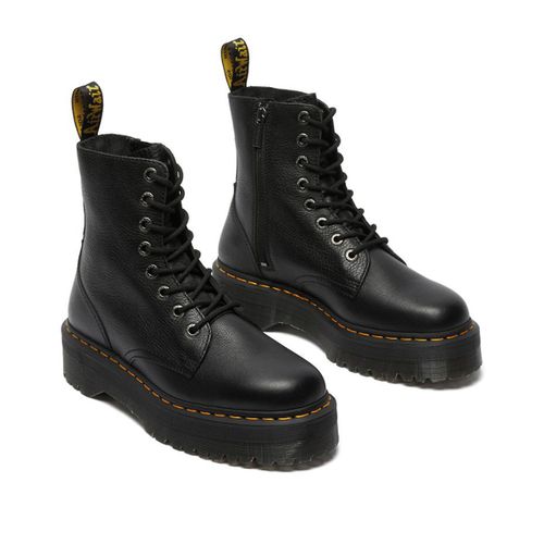 Stivali Con Platform Jadon Iii In Pelle Pisa Donna Taglie 36 - dr. martens - Modalova