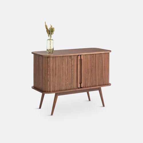 Mobile Credenza 2 Ante Scorrevoli Tinto Noce, Wapong - la redoute interieurs - Modalova