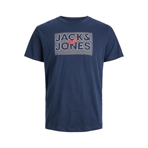 T-shirt Girocollo Jjmarius Blu Uomo Taglie XS - jack & jones - Modalova